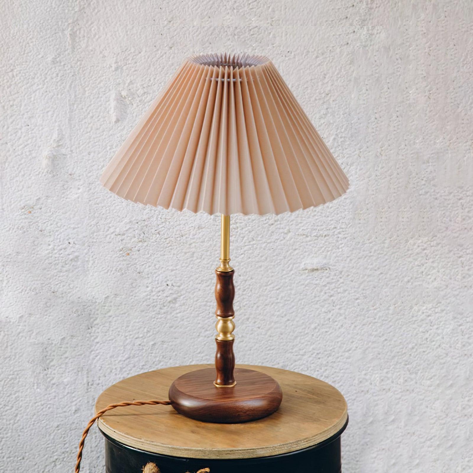 Ella Pleated Table Lamp
