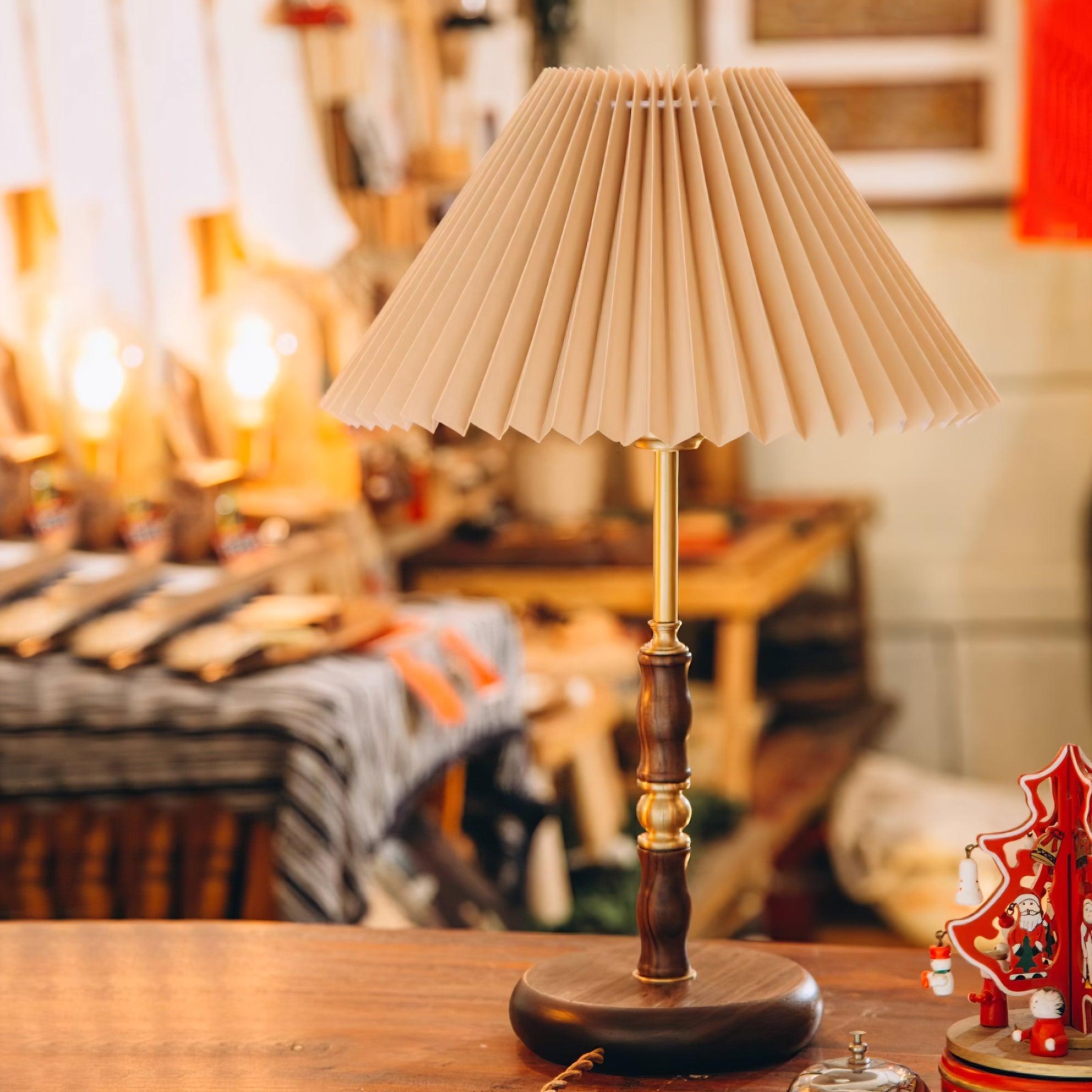 Ella Pleated Table Lamp