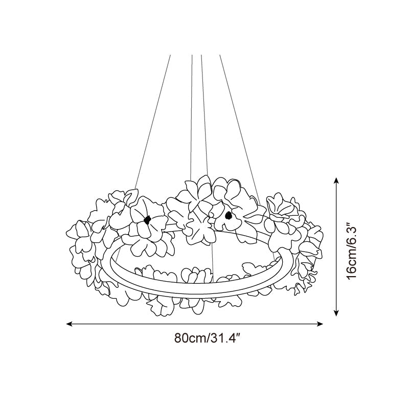 Elysian Floral Chandelier