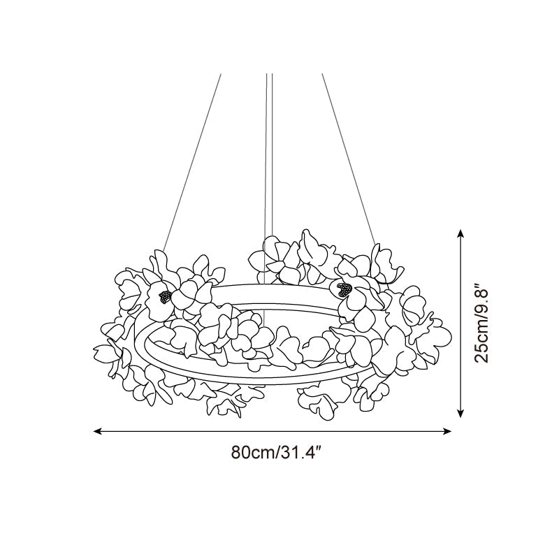 Elysian Floral Chandelier