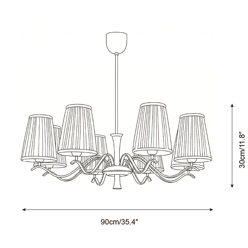 Elysian Glow Chandelier