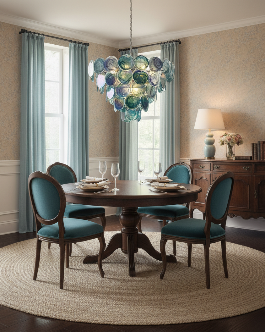 Emerald Chandelier