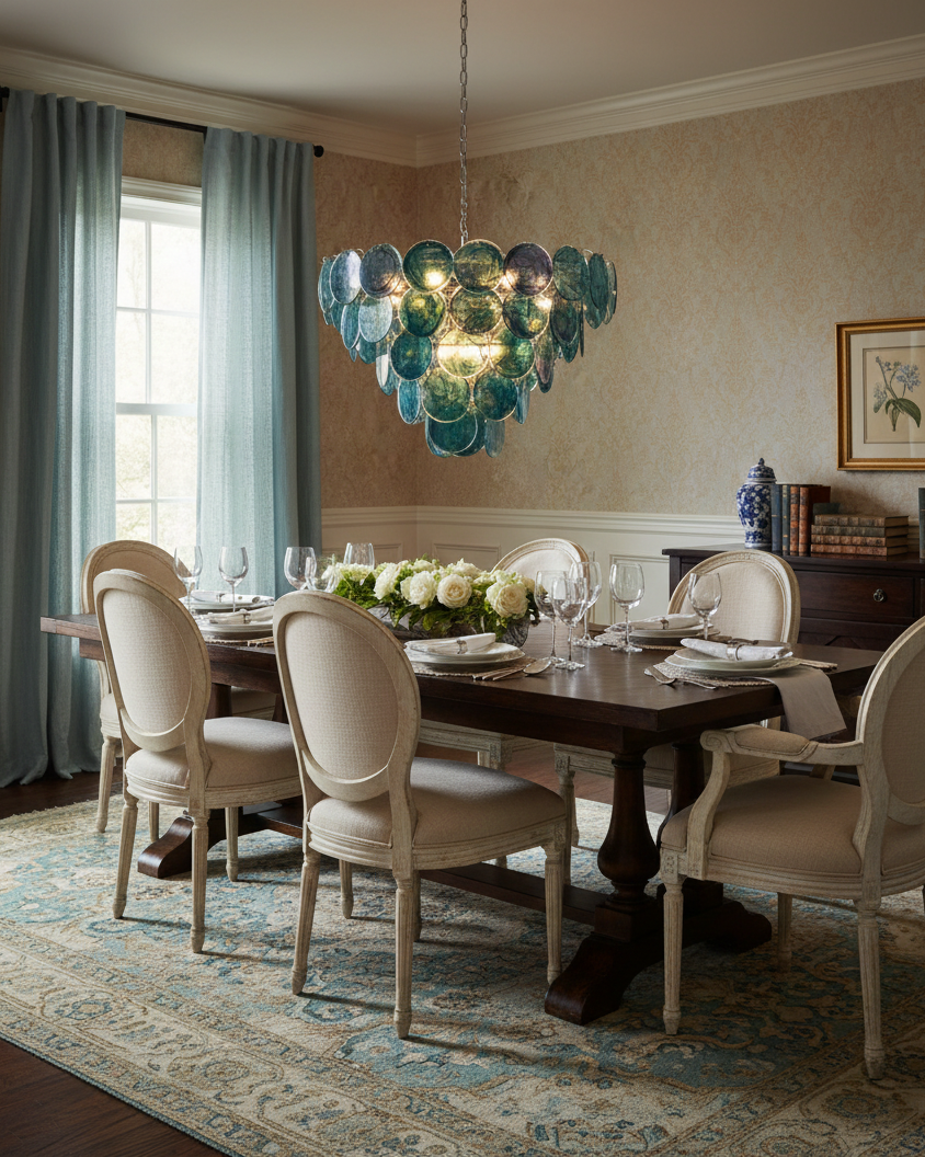 Emerald Chandelier