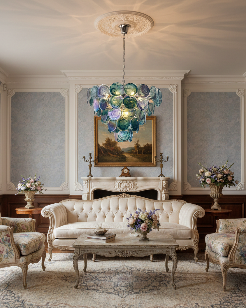 Emerald Chandelier