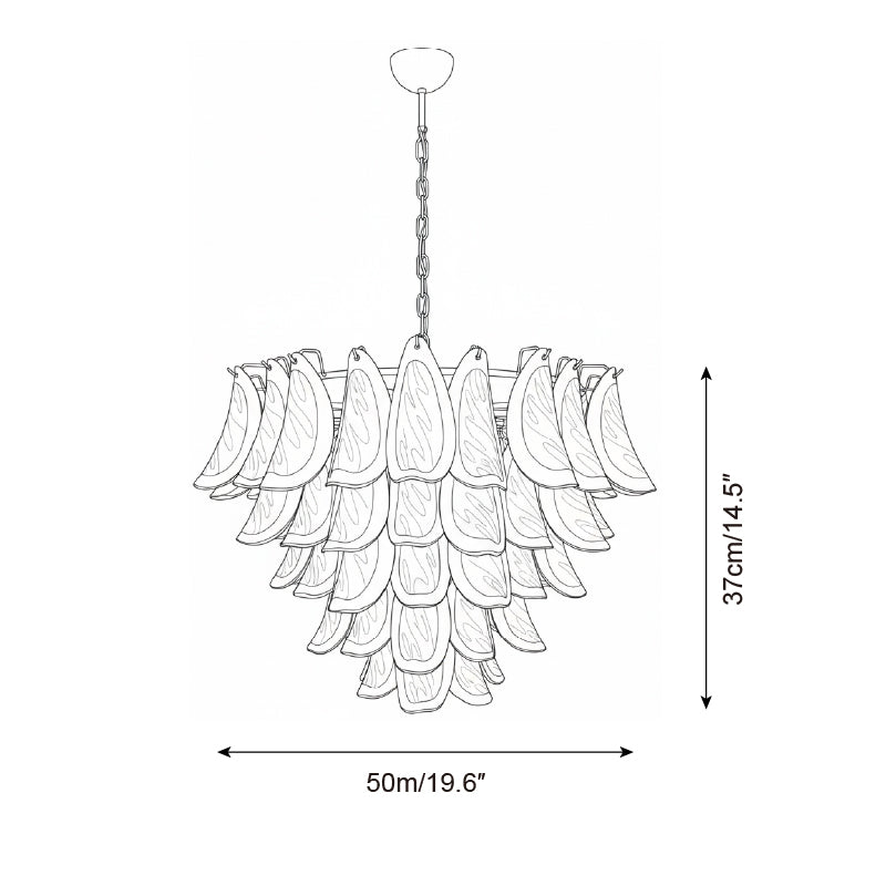 Emily Petal Chandelier