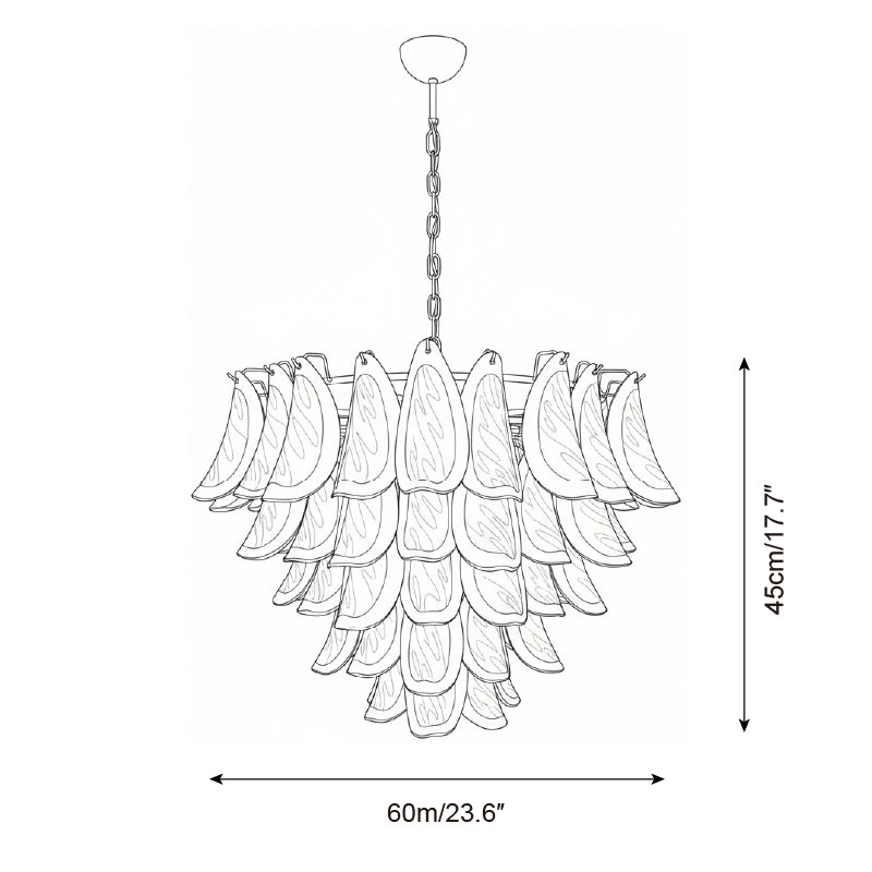 Emily Petal Chandelier