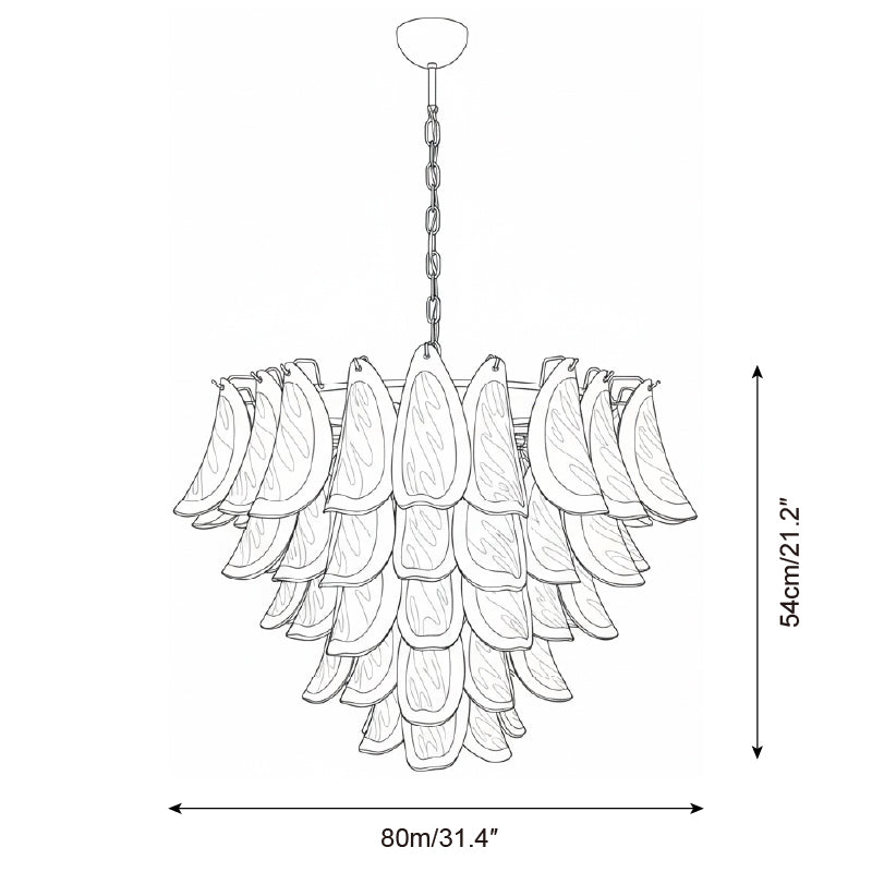 Emily Petal Chandelier
