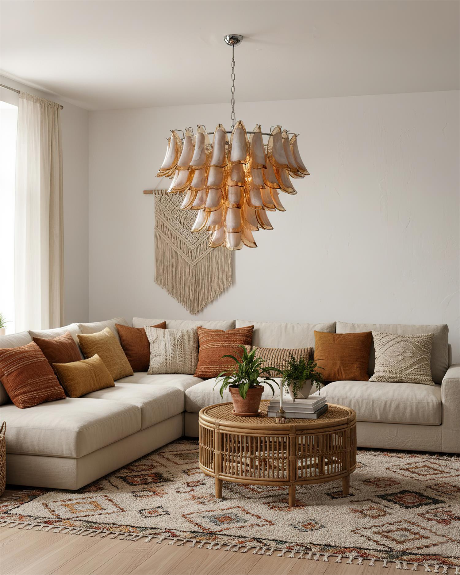 Emily Petal Chandelier