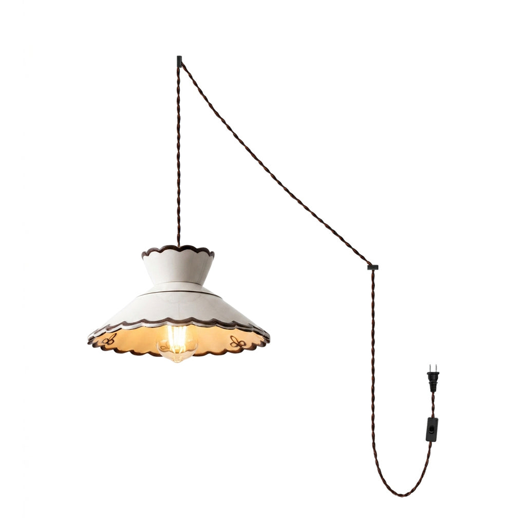 Festonia Plug In Pendant Light