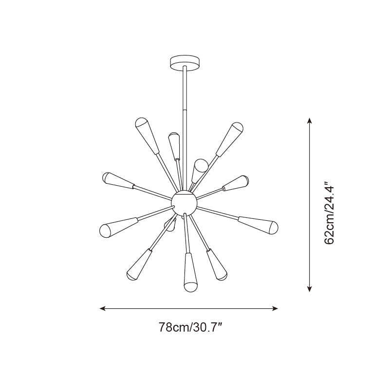 Fireworks Chandelier