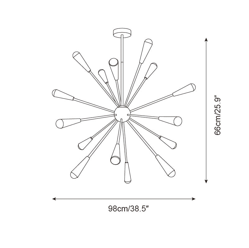 Fireworks Chandelier