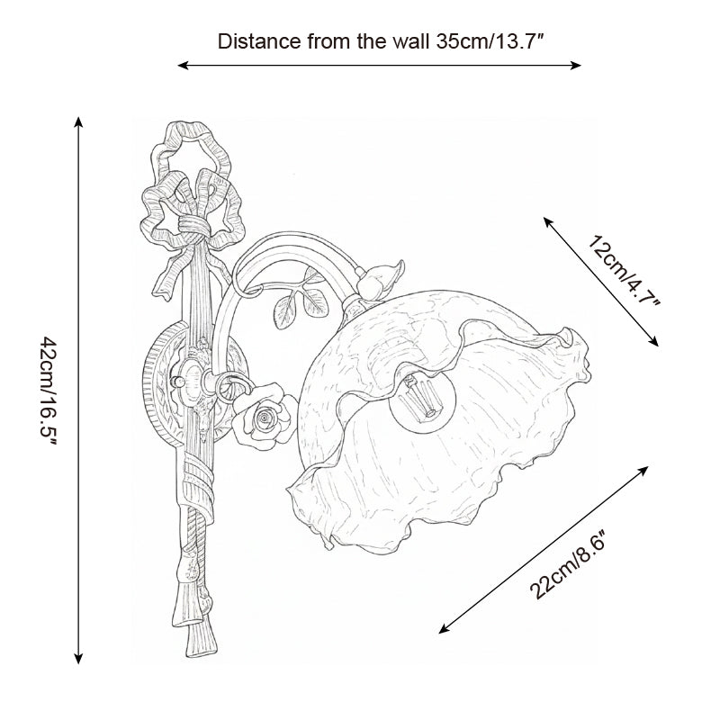 Fleurina Wall Lamp
