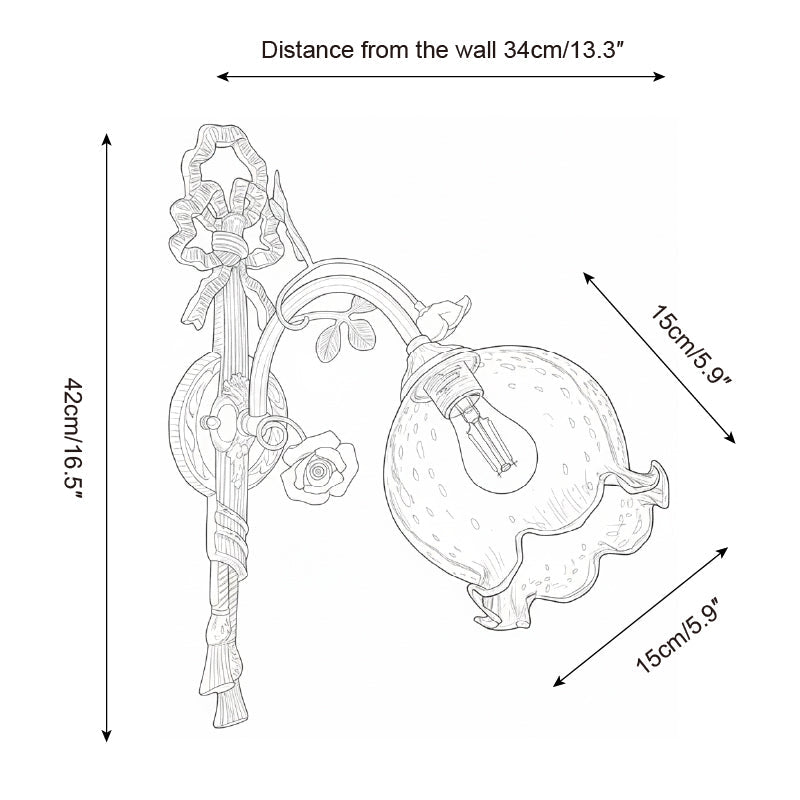 Fleurina Wall Lamp