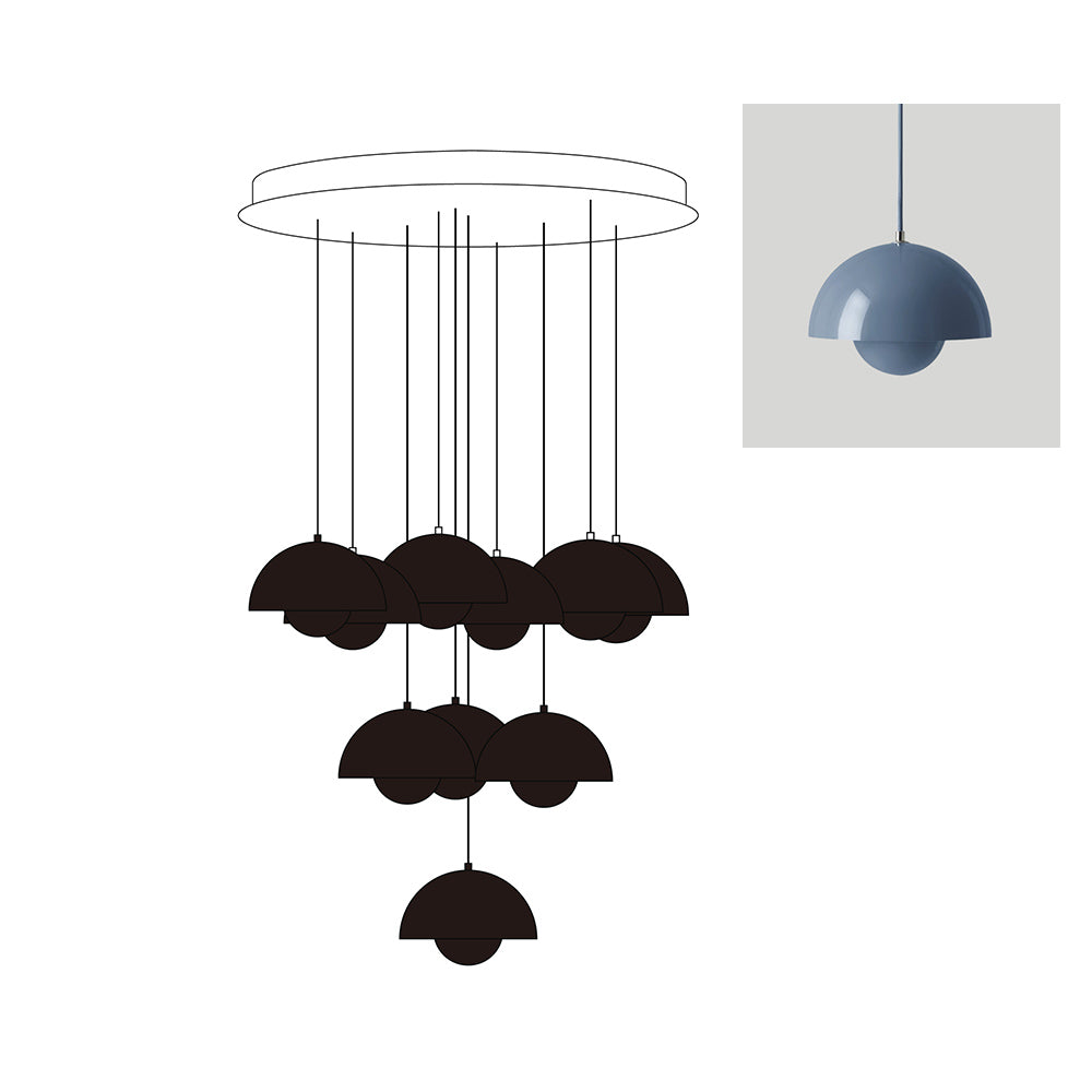 Flowerpot Chandelier