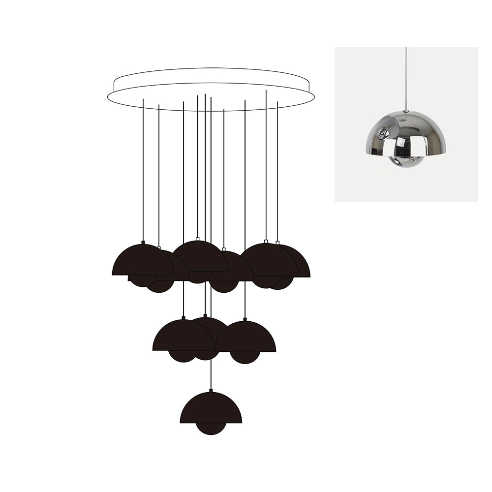 Flowerpot Chandelier