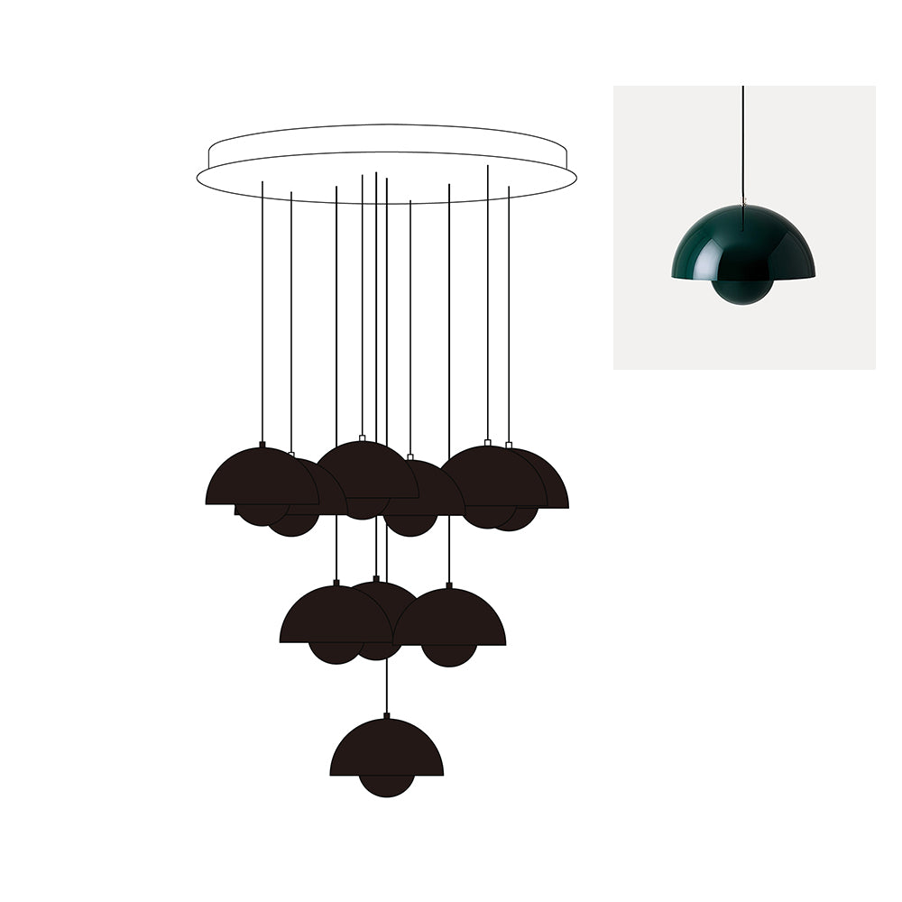 Flowerpot Chandelier