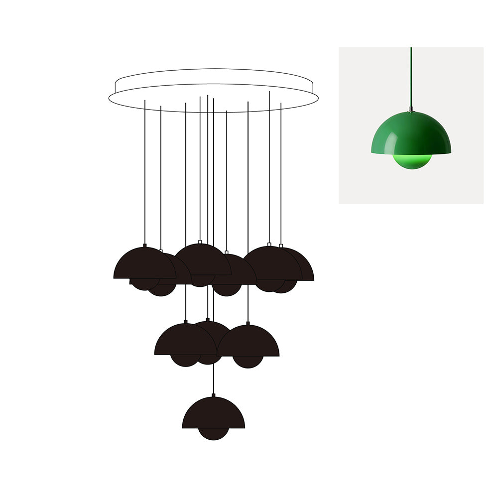 Flowerpot Chandelier