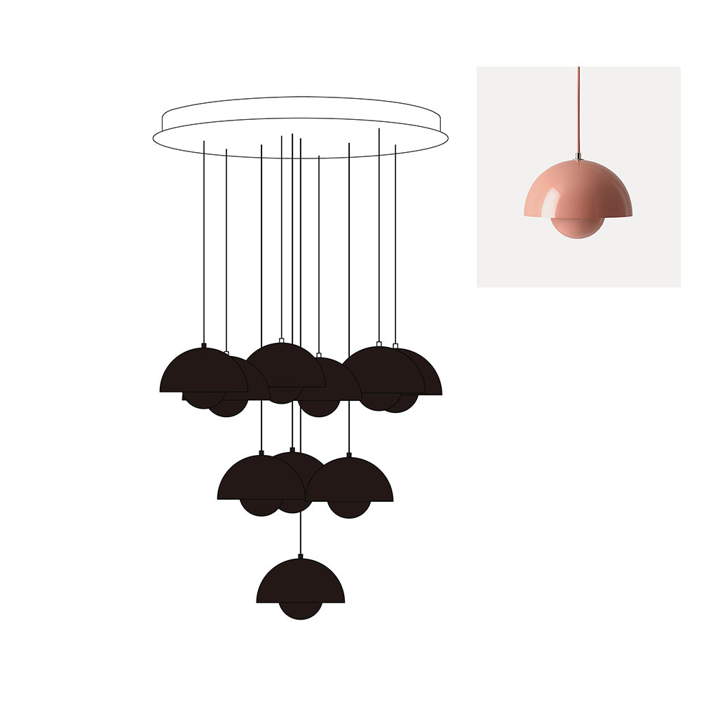 Flowerpot Chandelier