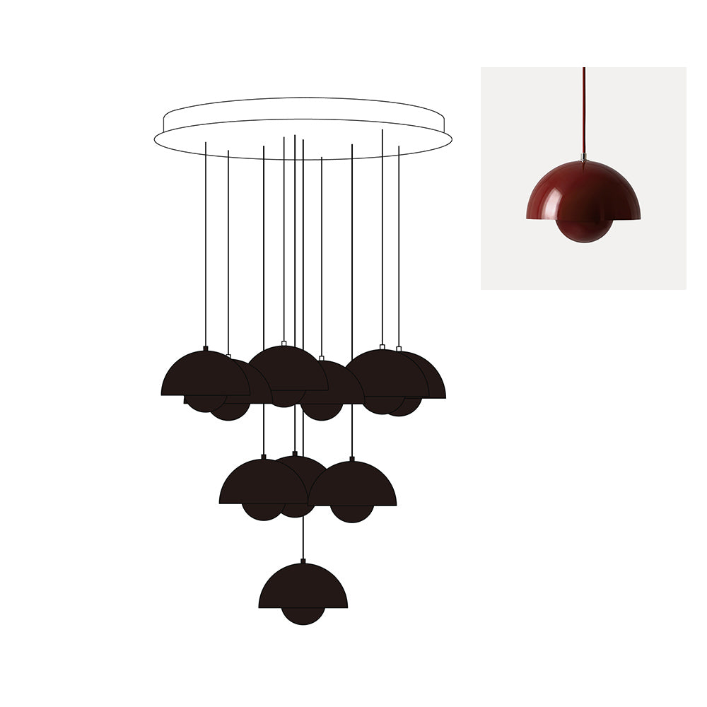 Flowerpot Chandelier
