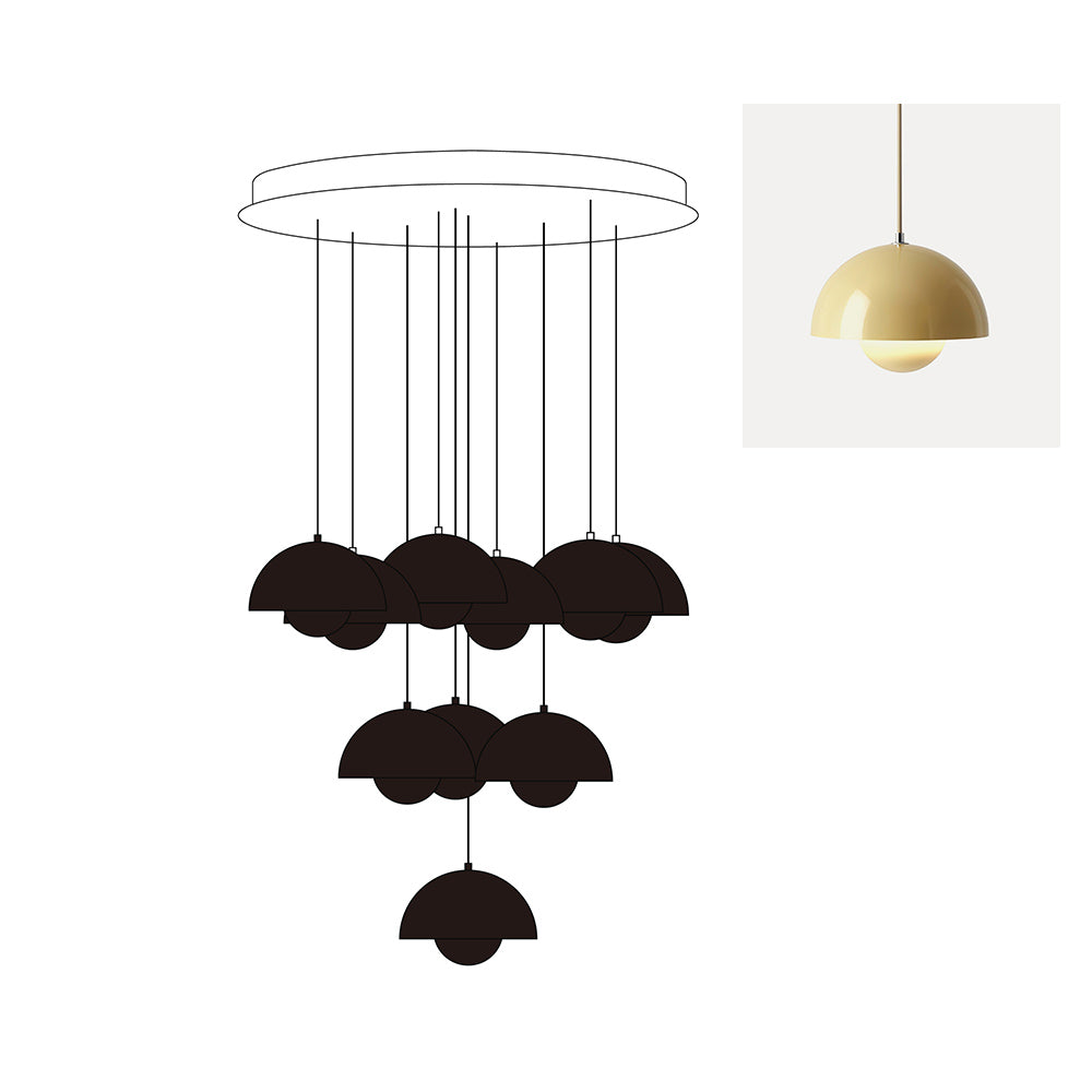 Flowerpot Chandelier