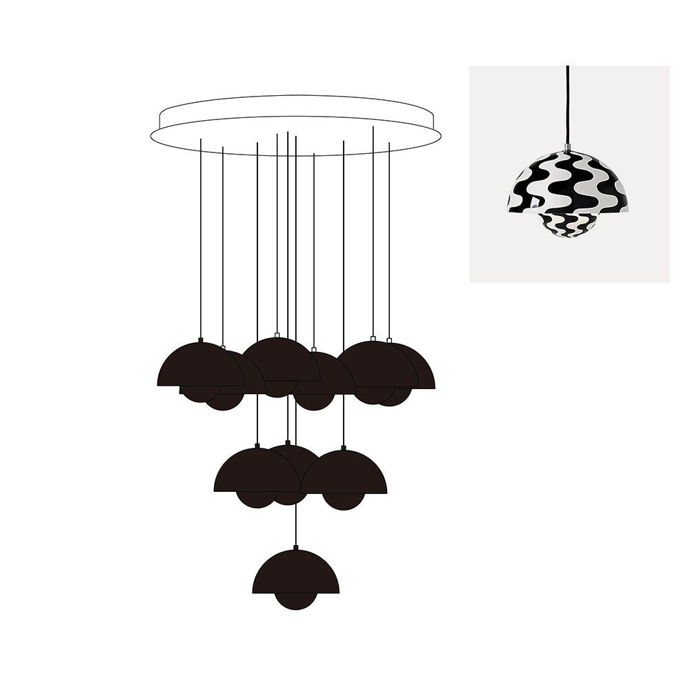 Flowerpot Chandelier