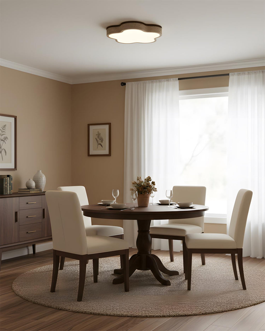 Fluffy Ceiling Lamp