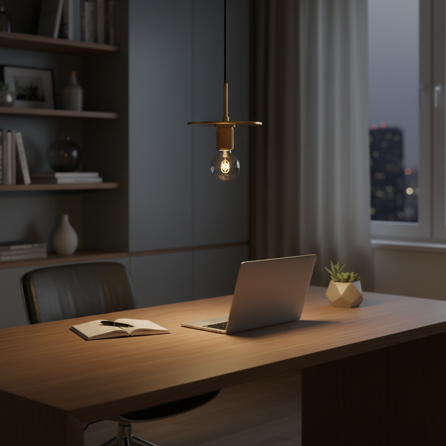Driti Brass Pendant Lamp