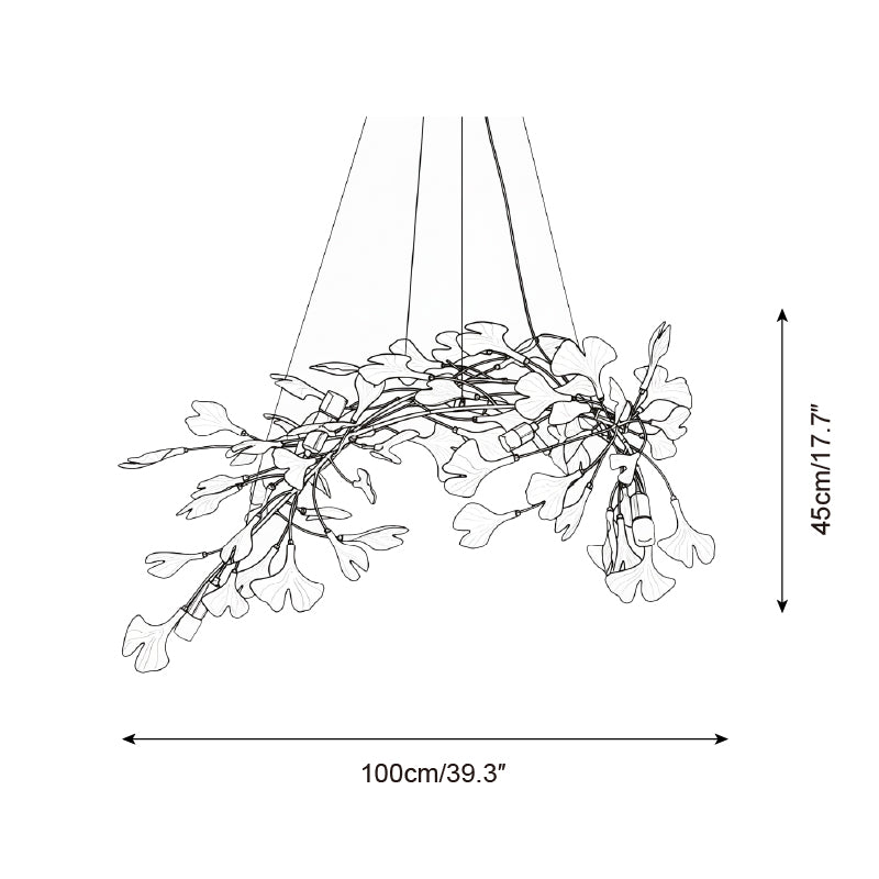 Gingko Chandelier A Style