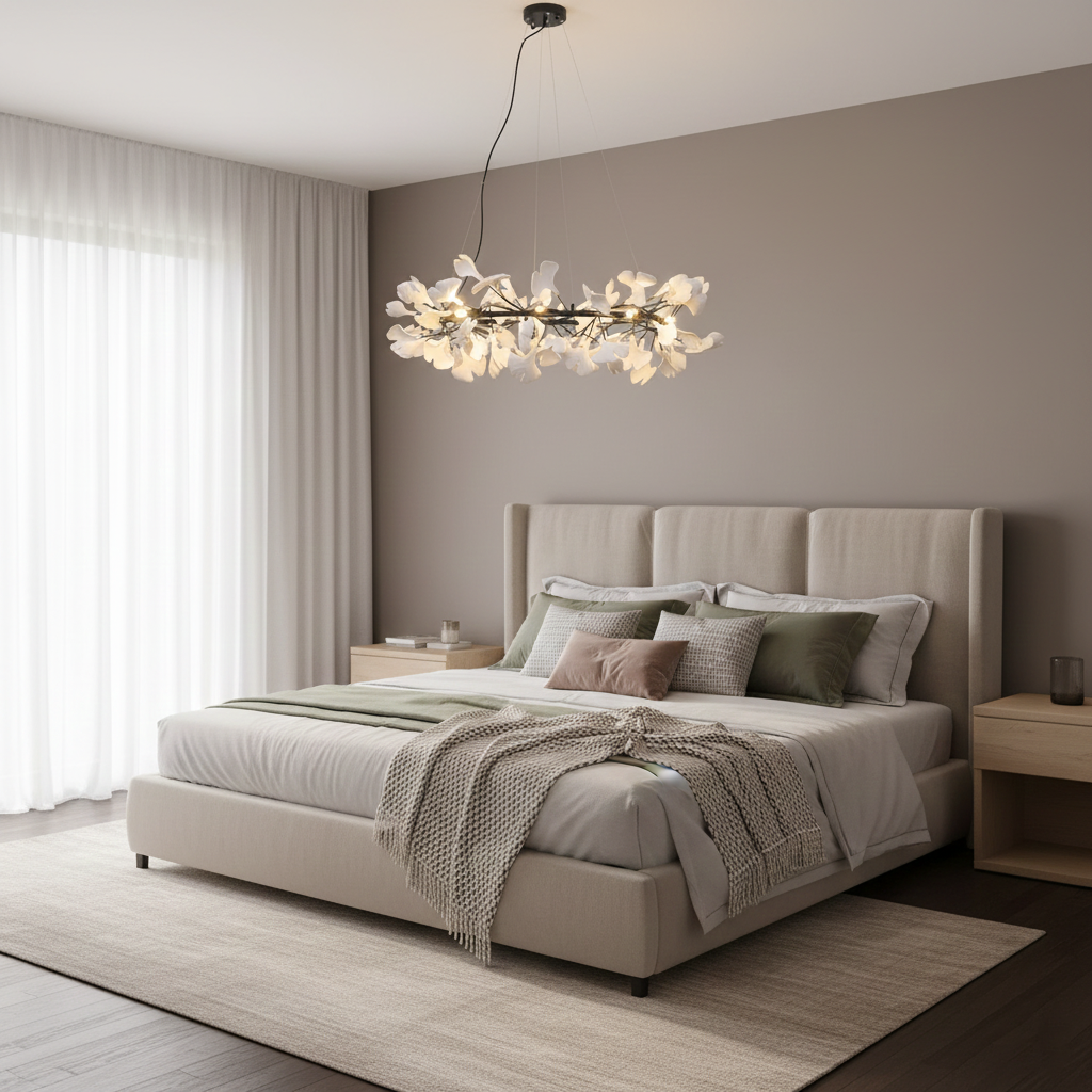Gingko Chandelier O Style