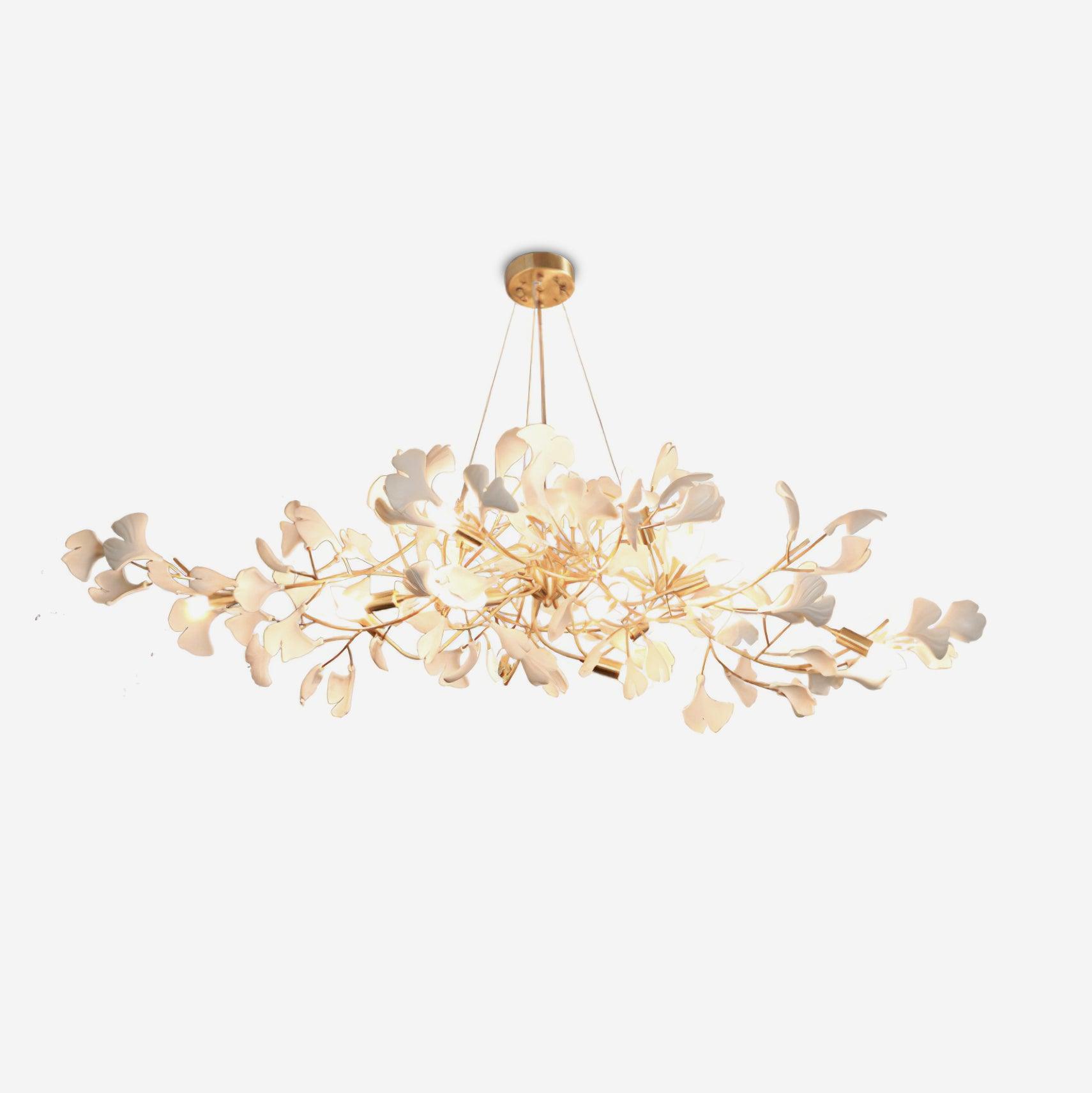 Gingko Long Version Chandelier