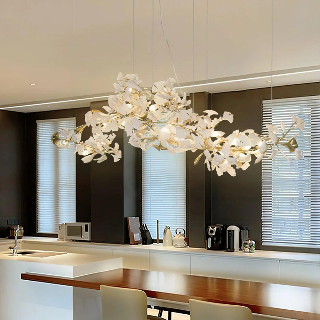 Gingko Long Version Chandelier
