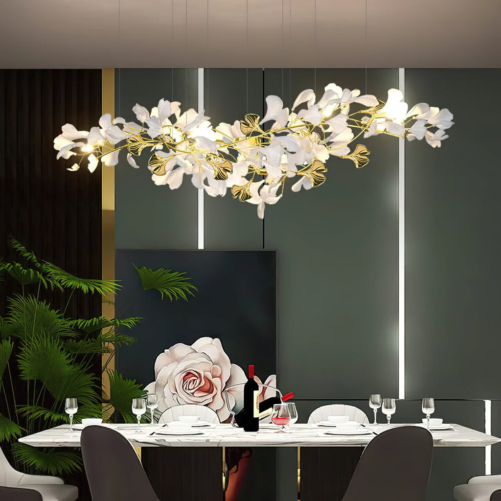 Gingko Long Version Chandelier