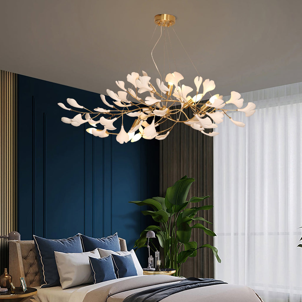 Gingko Long Version Chandelier