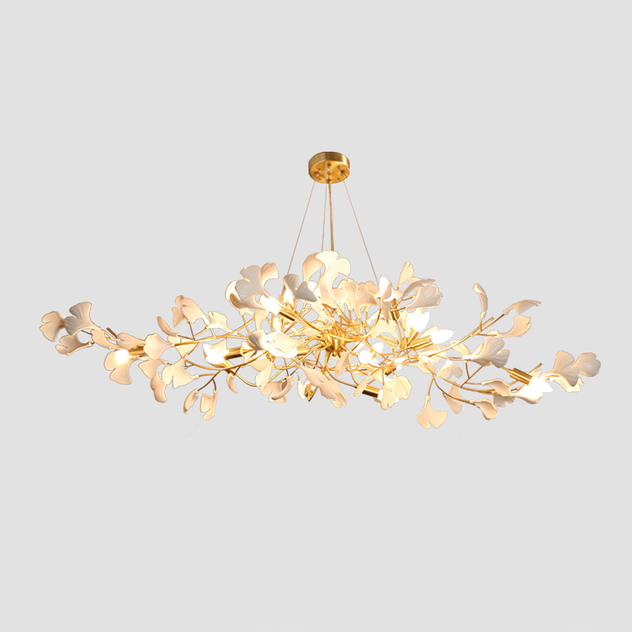 Gingko Long Version Chandelier