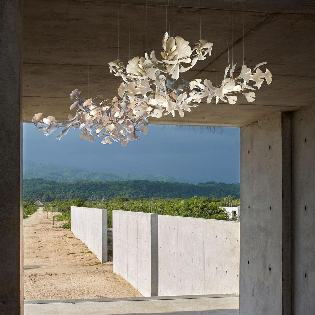 Gingko Long Version Chandelier