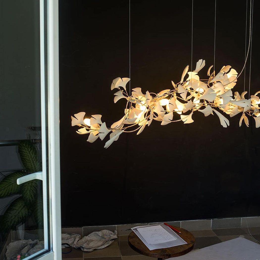 Gingko Long Version Chandelier