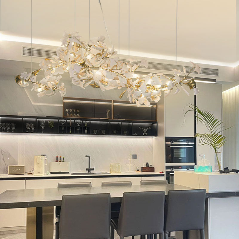 Gingko Long Version Chandelier