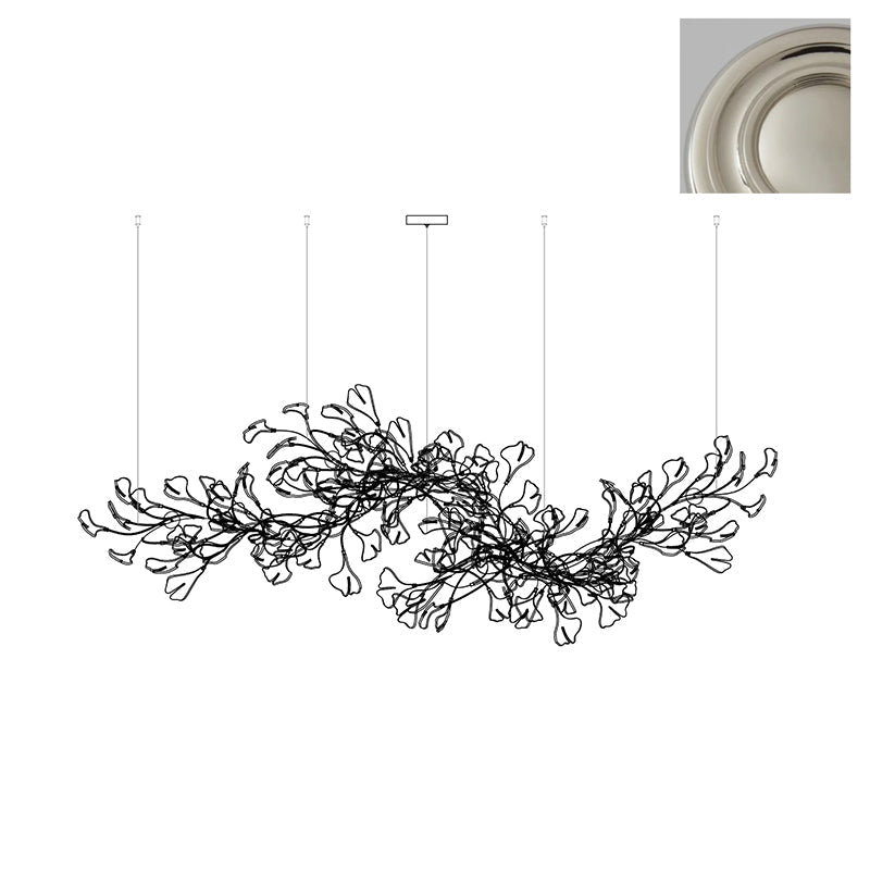 Gingko Long Version Chandelier