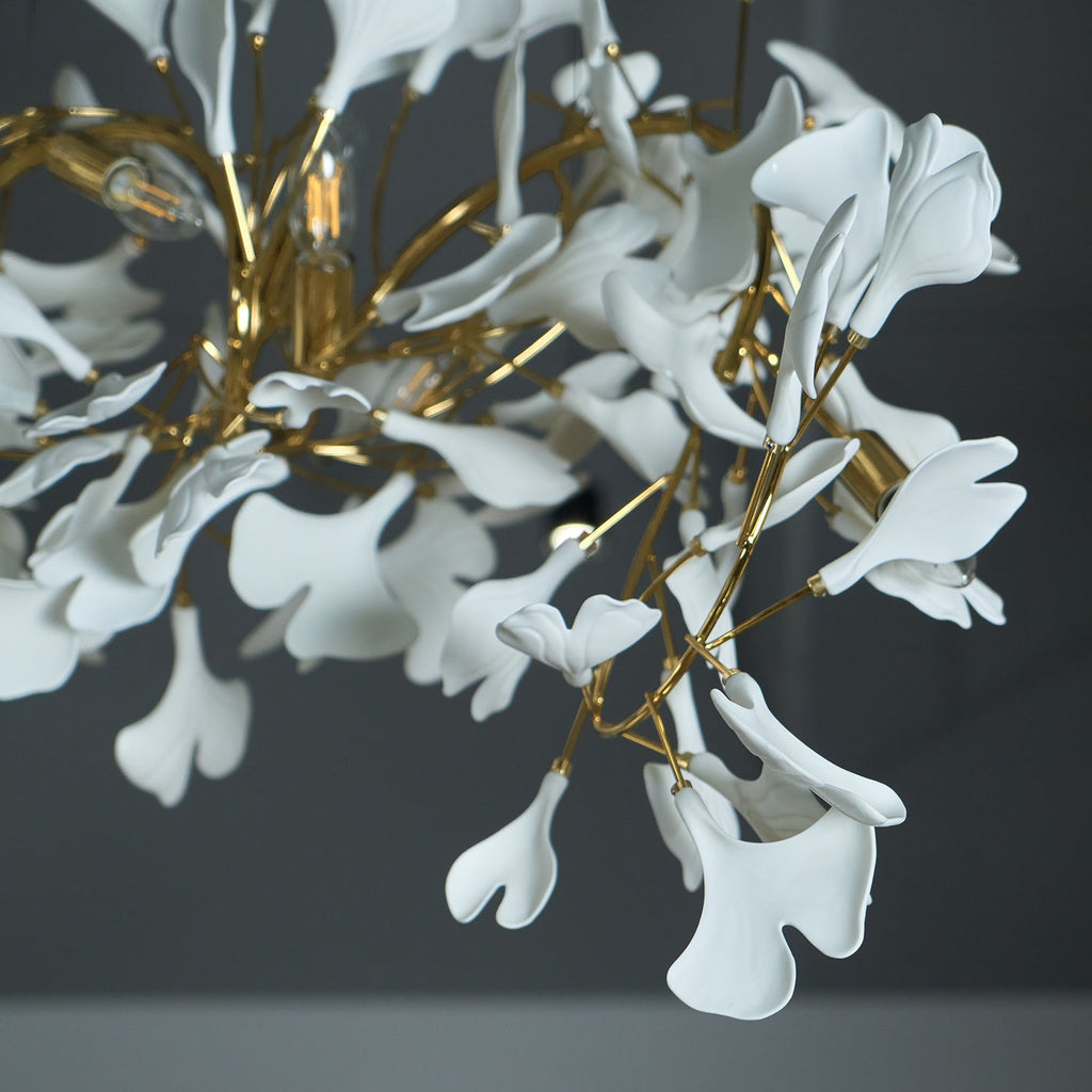 Gingko Chandelier C Style
