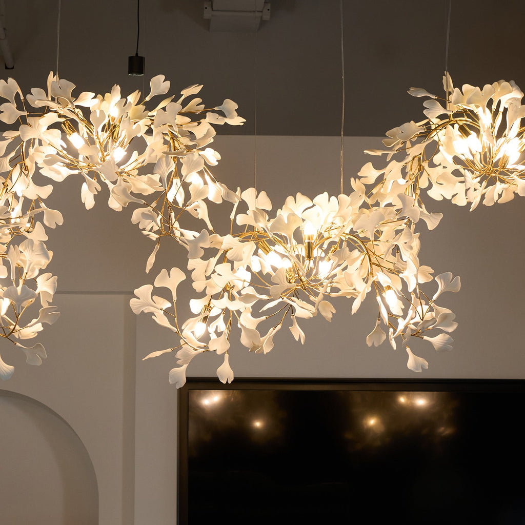 Gingko Chandelier C Style