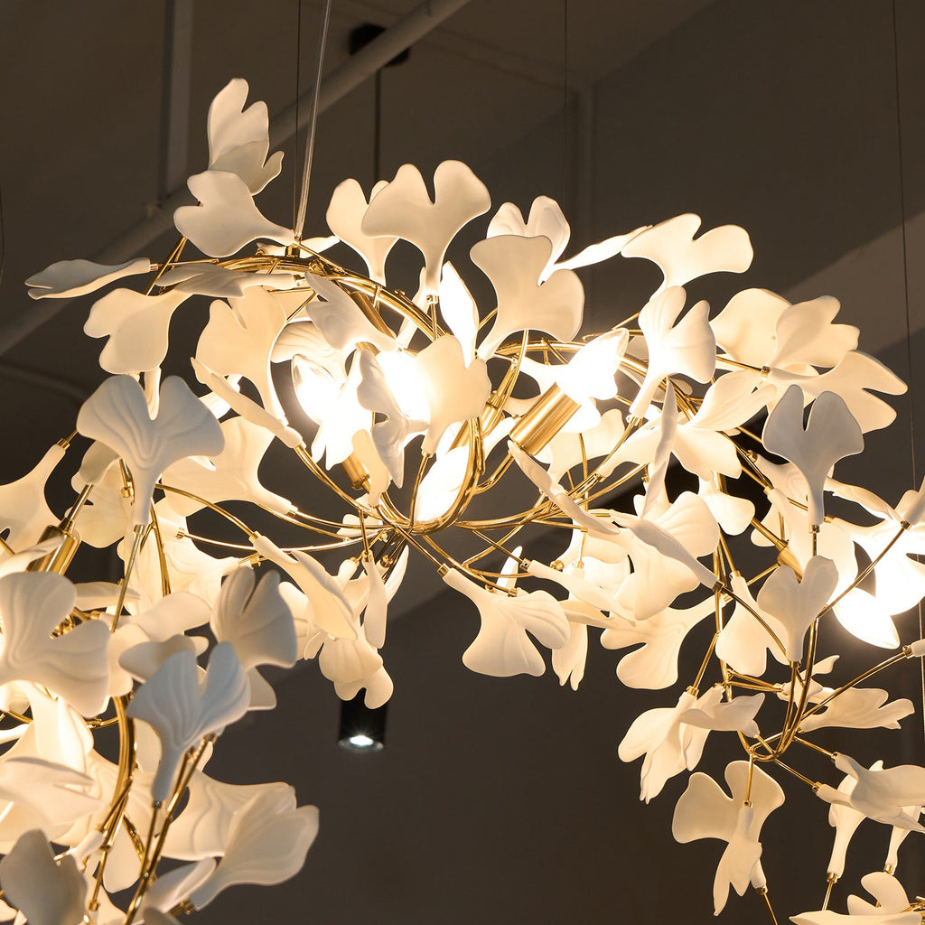 Gingko Chandelier C Style