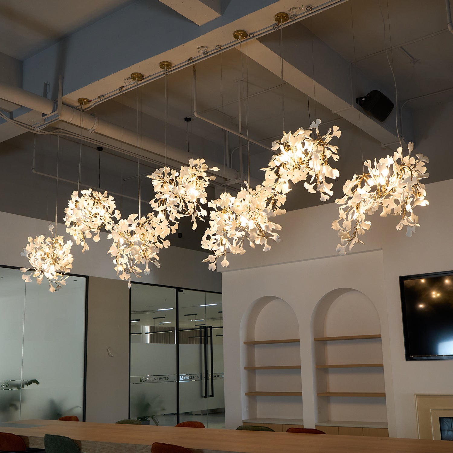 Gingko Chandelier C Style
