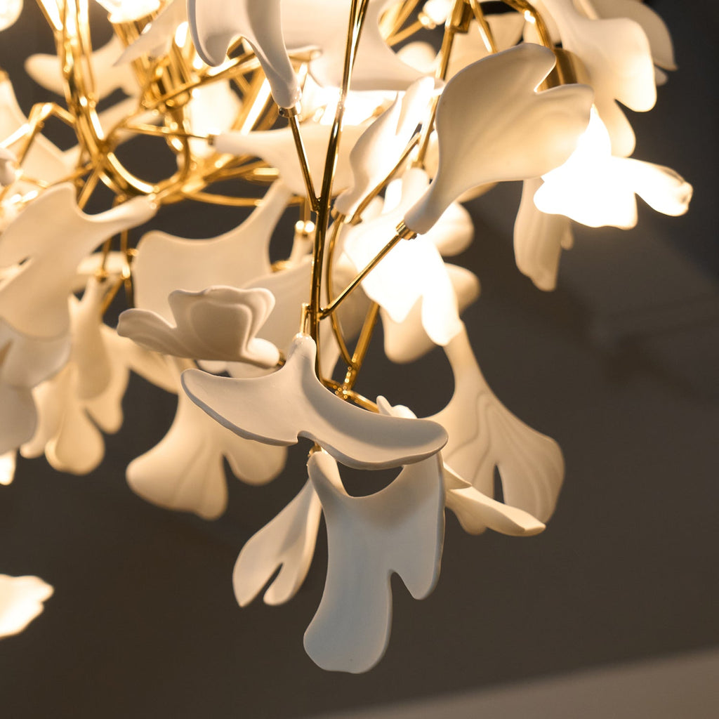 Gingko Chandelier C Style