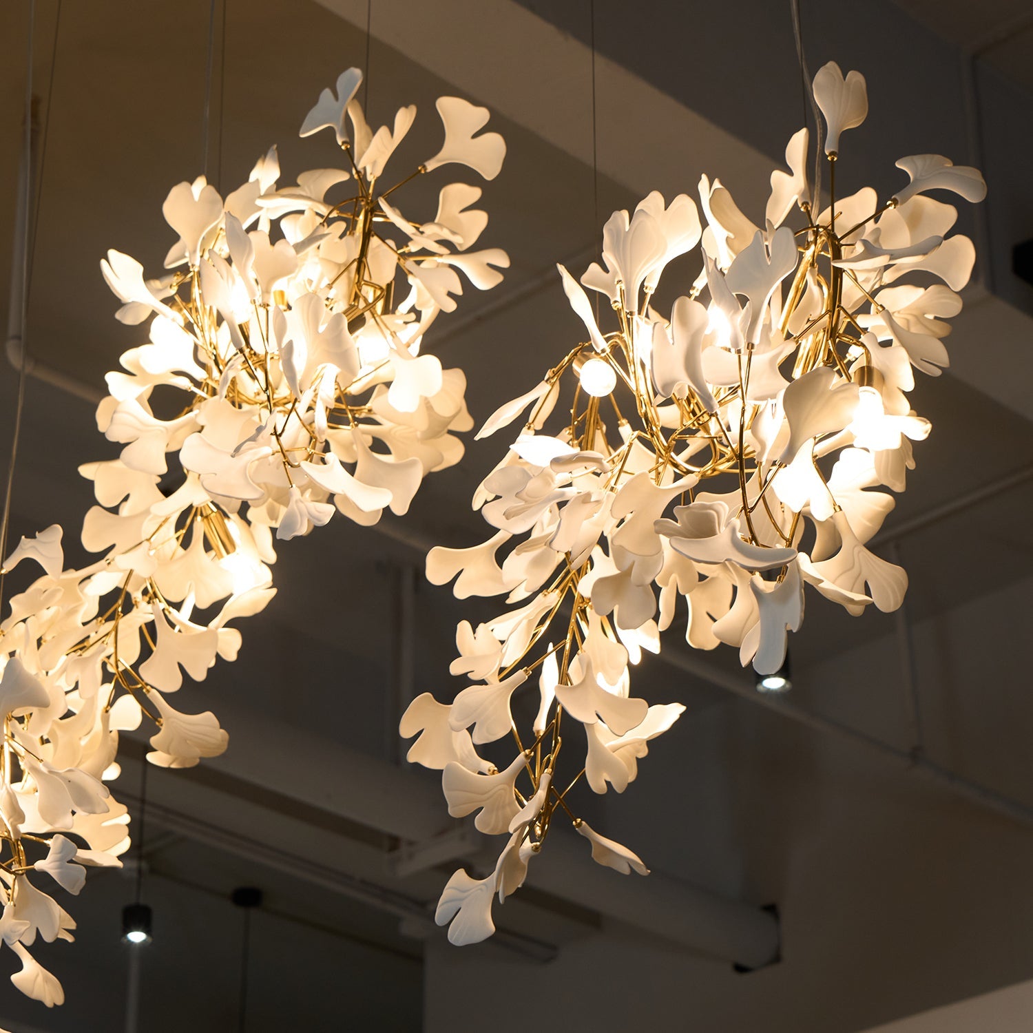 Gingko Chandelier C Style