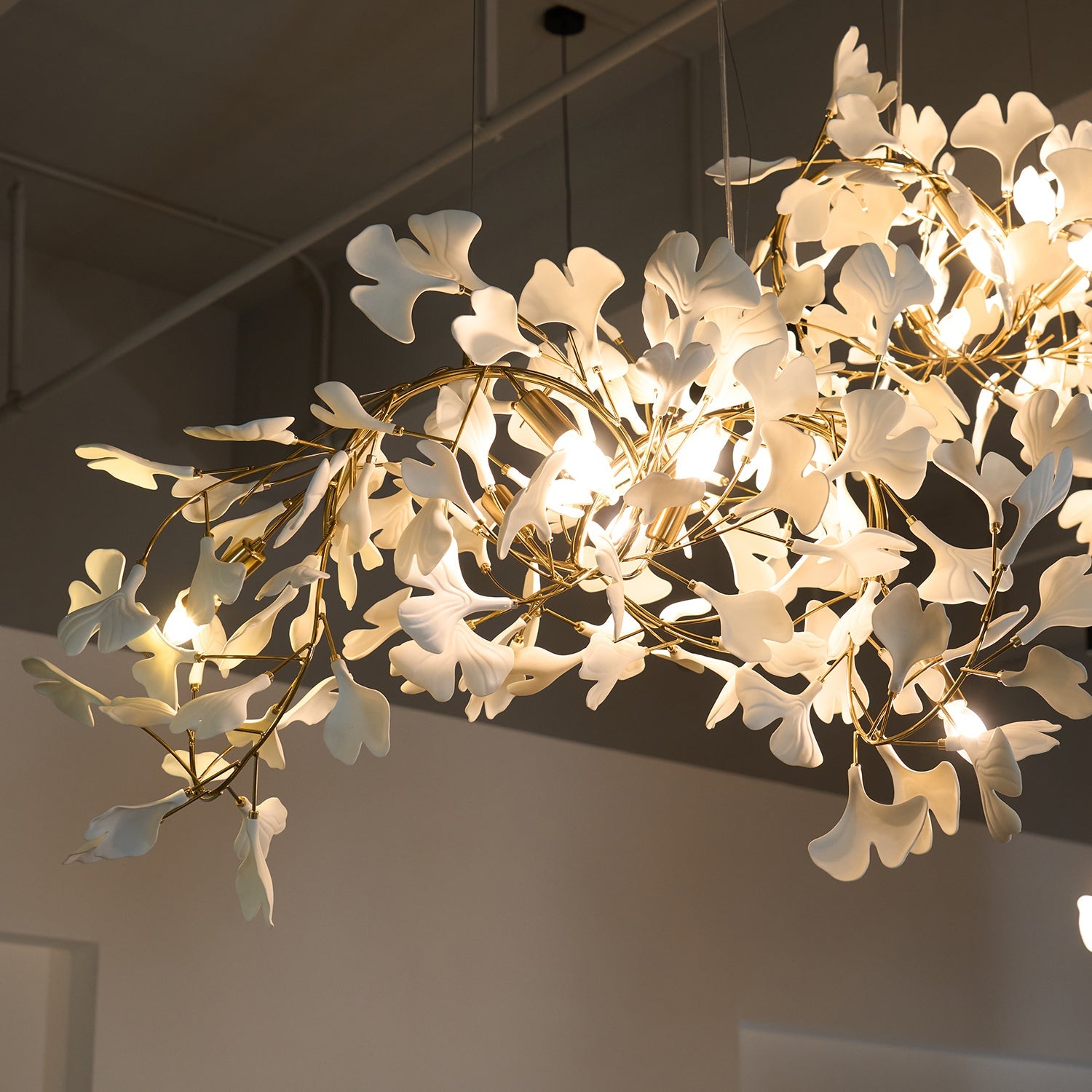 Gingko Chandelier C Style