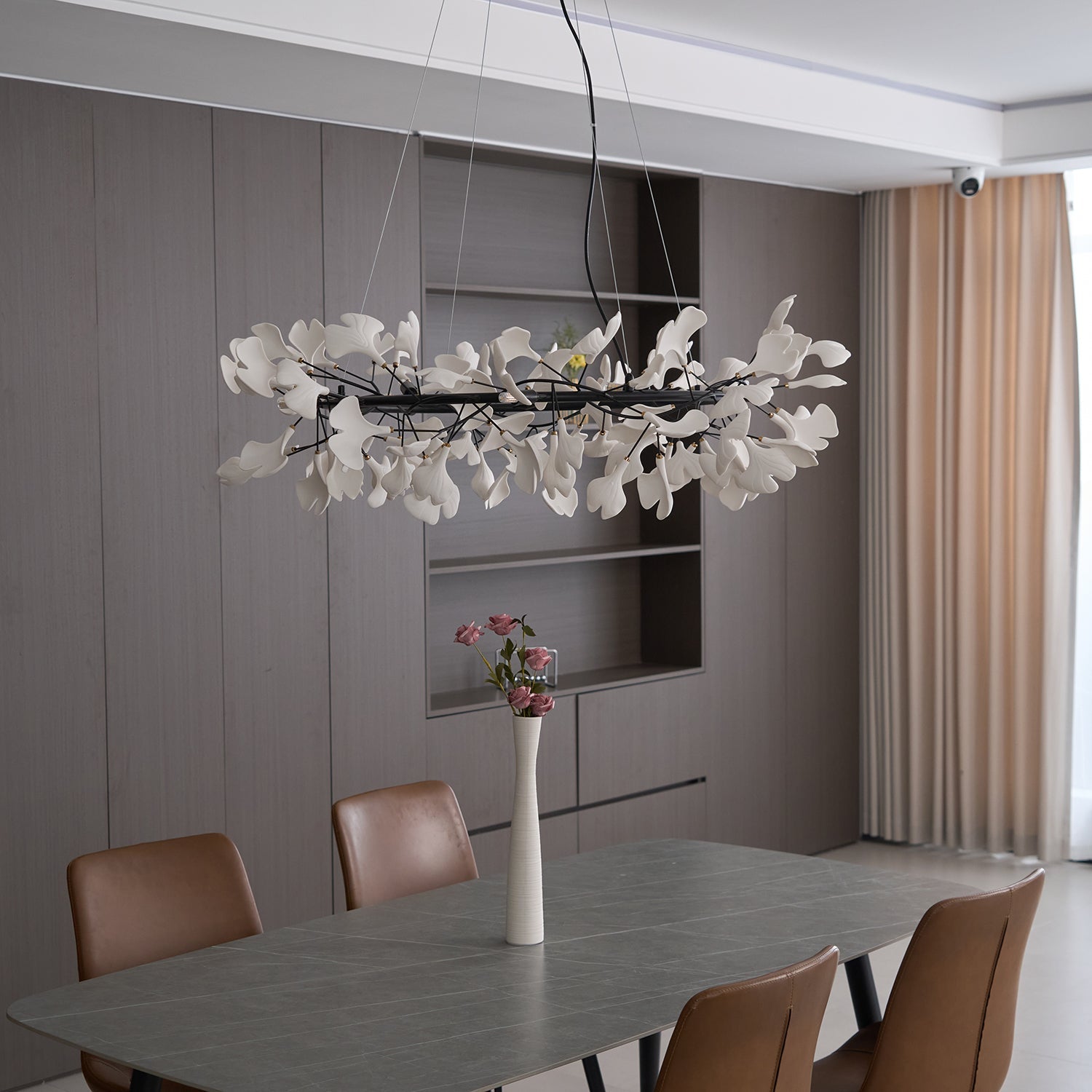 Gingko Chandelier O Style