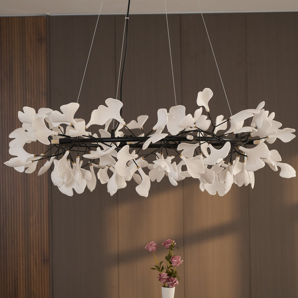 Gingko Chandelier O Style
