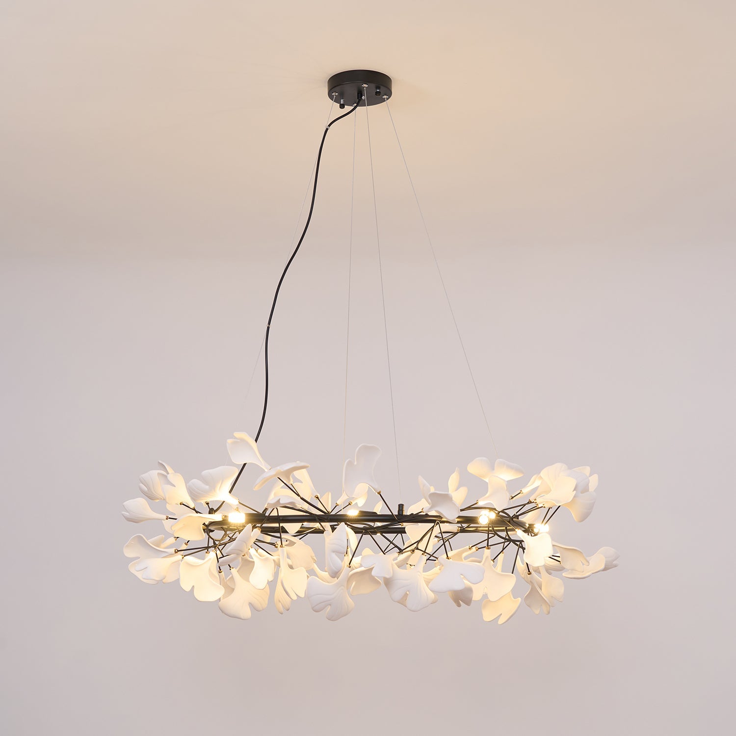 Gingko Chandelier O Style