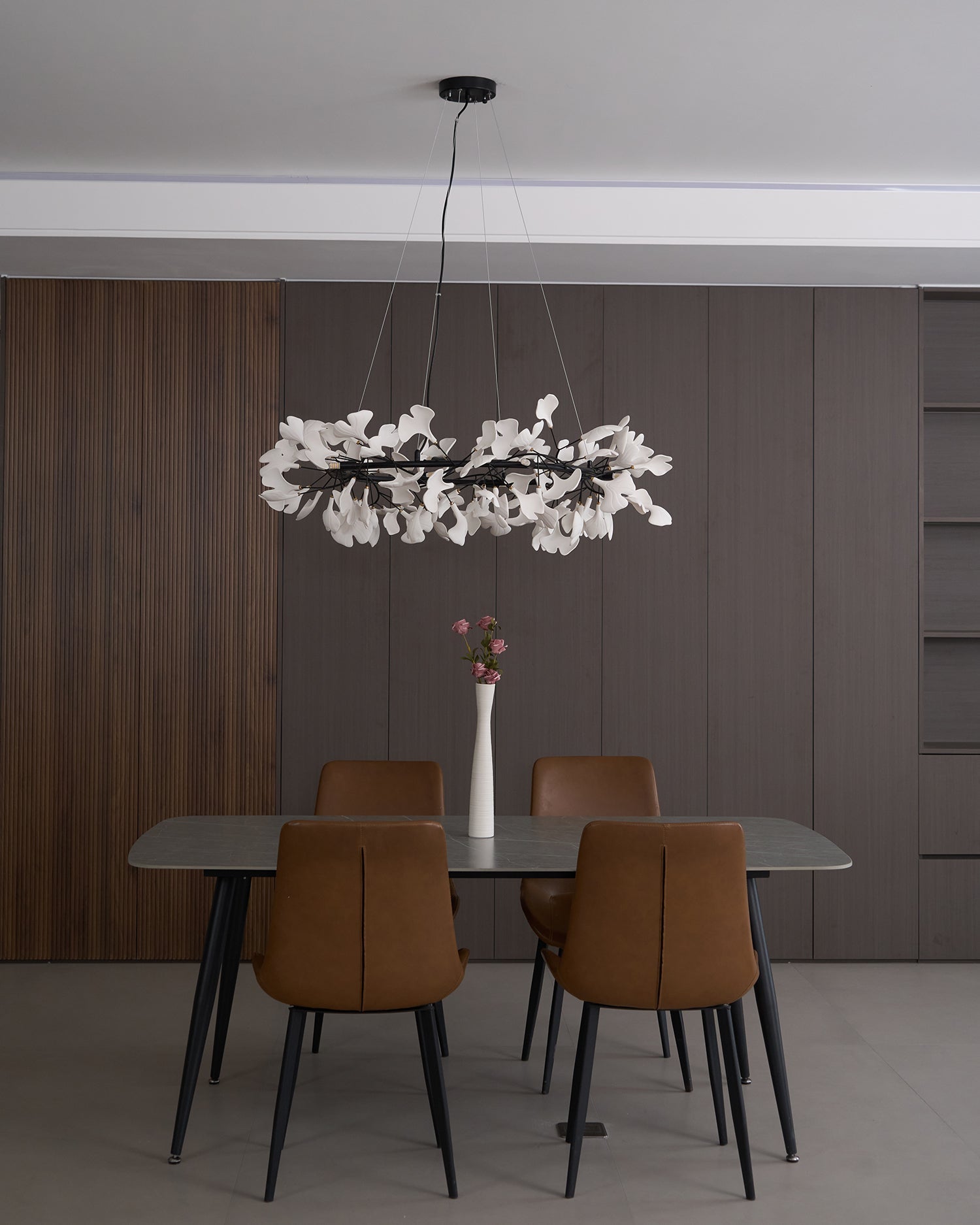 Gingko Chandelier O Style