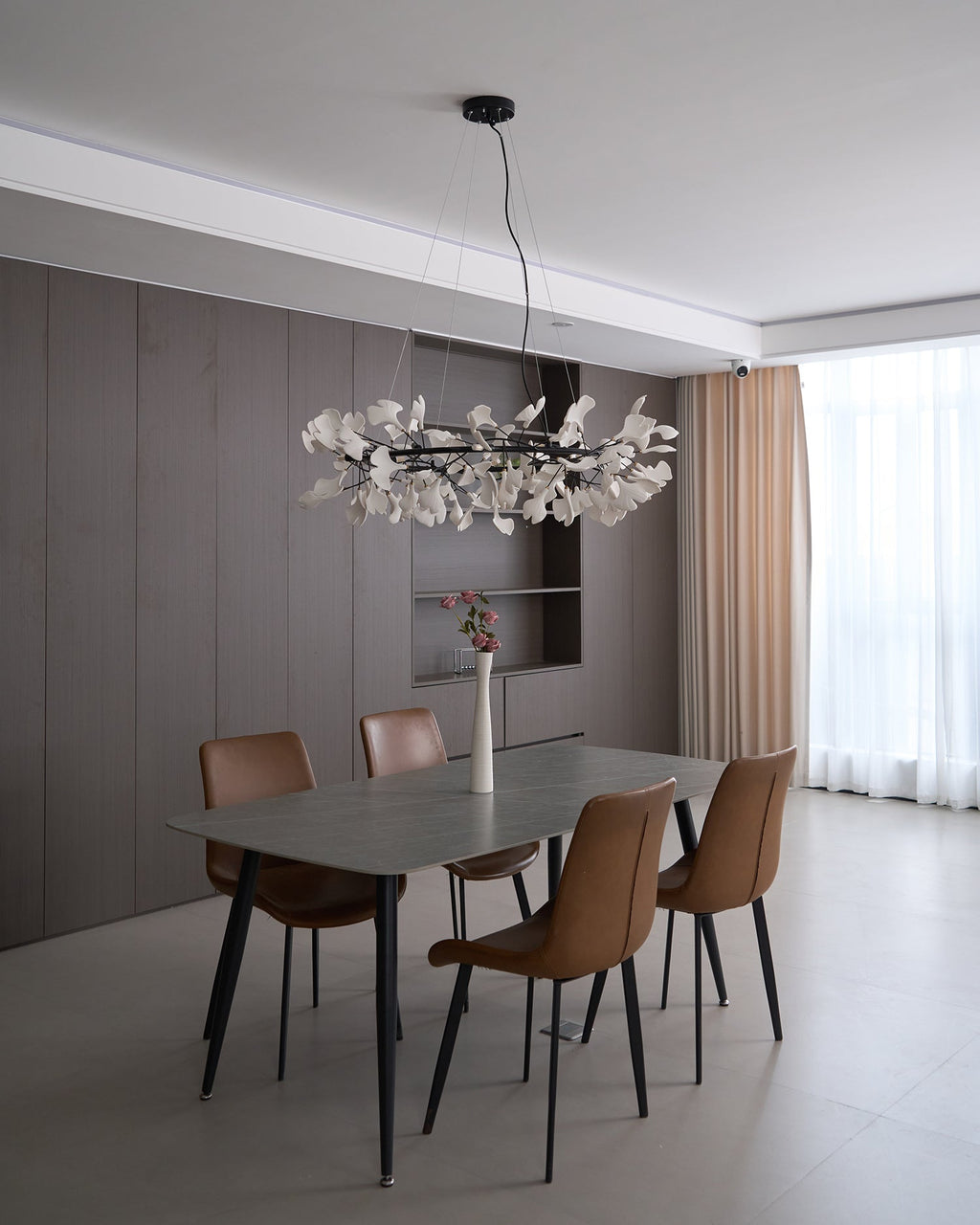 Gingko Chandelier O Style